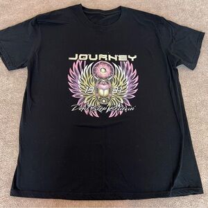 Black Graphic Short Sleeve Tee